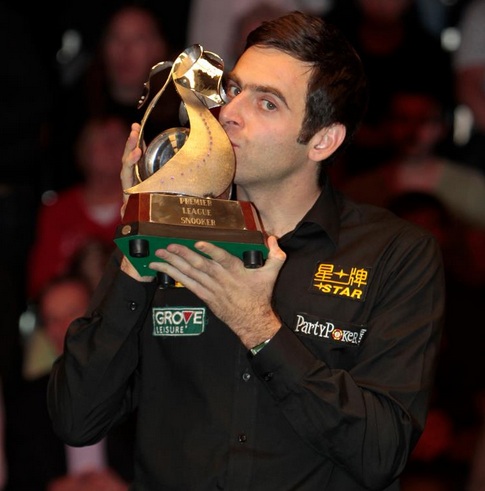 Ronnie O'Sullivan Premier League Snooker Champion 2011