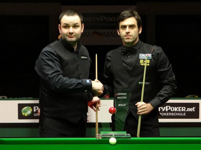 Stephen Maguire Ronnie O'Sullivan Snooker German Masters Final 2012