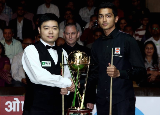 Ding Junhui Aditya Mehta Indian Open Snooker Final 2013