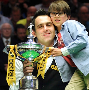Ronnie O'Sullivan rockets to a fifth world snooker crown