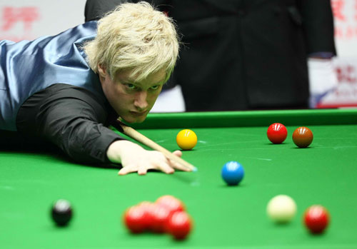 Neil Robertson at the China Open