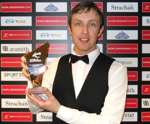 Andrew Higginson PTC5 Snooker Champion 2011
