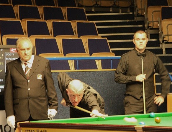 Steve Davis & Scott Mackenzie PTC2 South West Snooker Academy