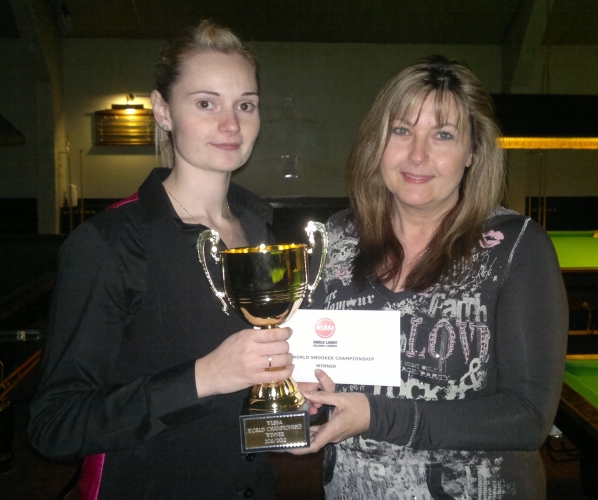 Reanne Evans Snooker Ladies World Champion 2012