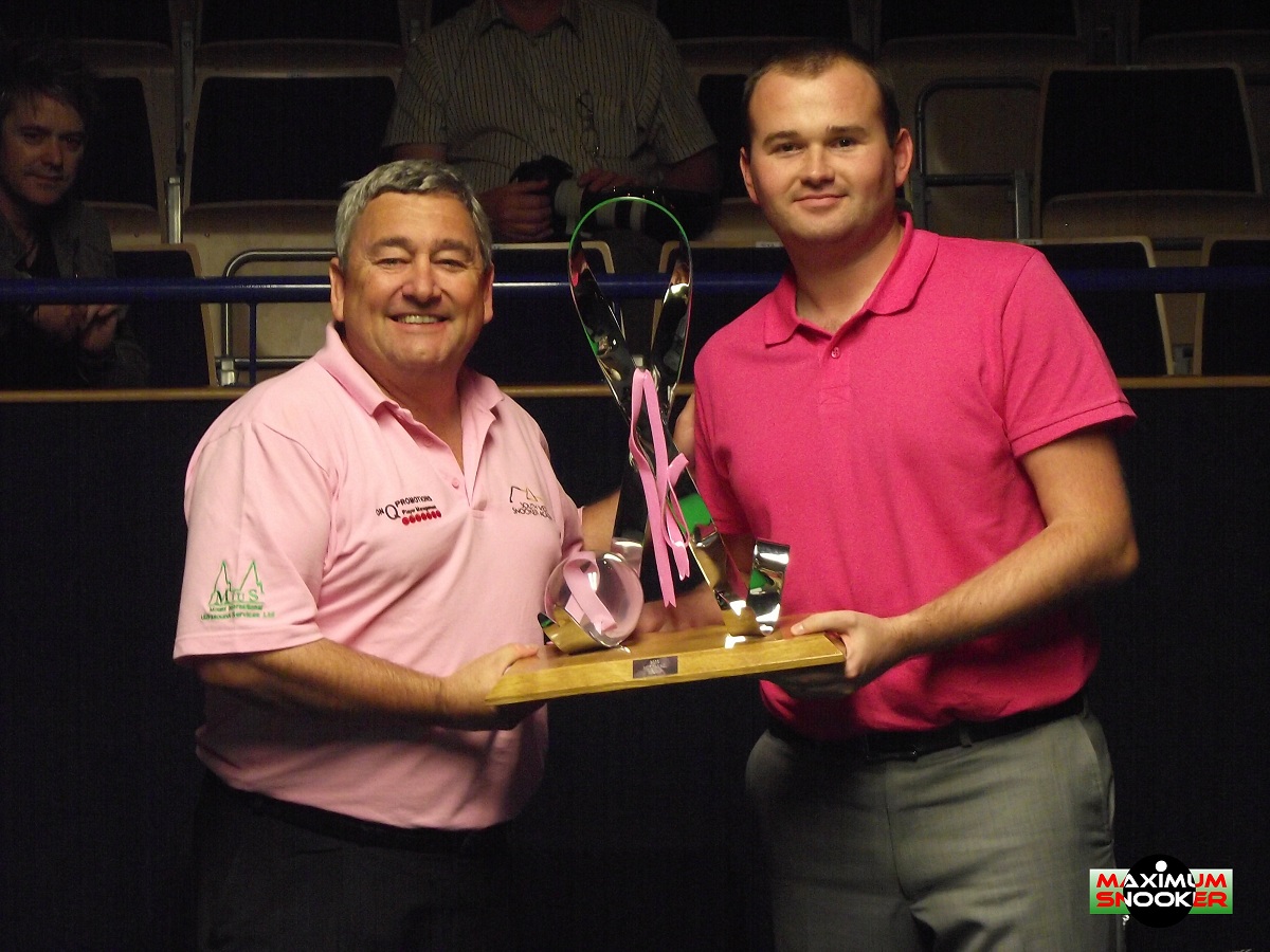 Mark Joyce Paul Mount Snooker Pink Ribbon 2011