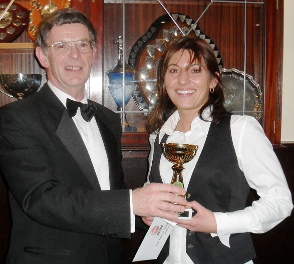 Maria Catalano & Steve Markham WLBSA Snooker 2011
